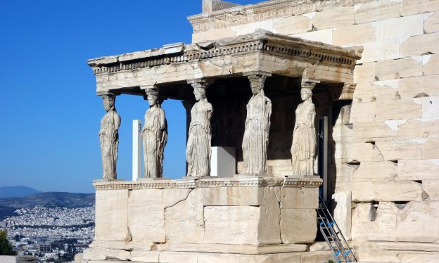 The Erechtheion, 421-405 B.C.E., Classical period, Acropolis, Athens