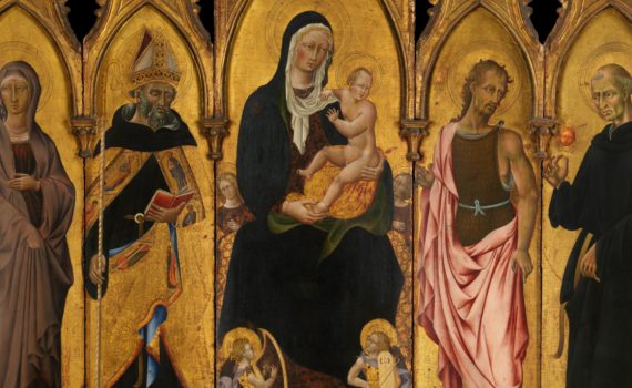 Illustrating a 15th-century Italian altarpiece