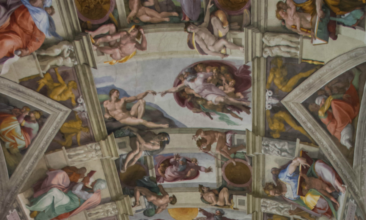 Michelangelo, Ceiling of the Sistine Chapel, 1508–12, fresco (Vatican, Rome)