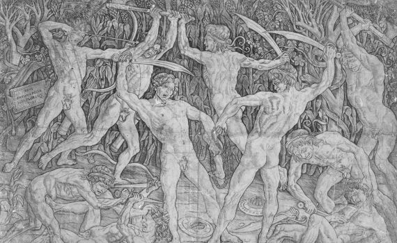 Antonio Pollaiuolo, <em>Battle of Ten Nudes</em> or (<em>Battle of Nude Men</em>)