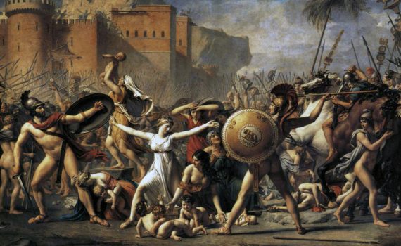 Jacques-Louis David, <em>The Intervention of the Sabine Women</em>