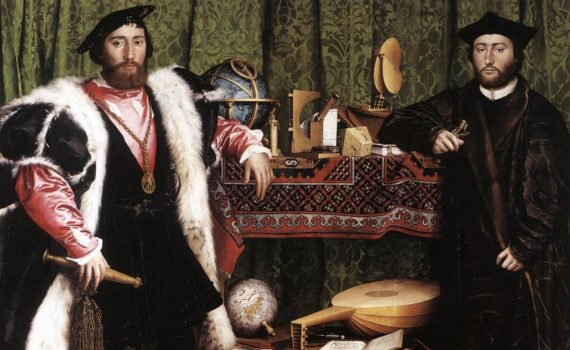 The carpet and the globe: Holbein’s <em>The Ambassadors</em> reframed