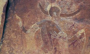 Running Horned Woman, Tassili n’Ajjer, Algeria