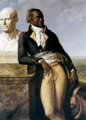 Anne-Louis Girodet de Roussy-Trioson, Jean-Baptiste Belley, member of the National Convention, 1797, oil on canvas, 159 x 113 cm (Palace of Versailles)