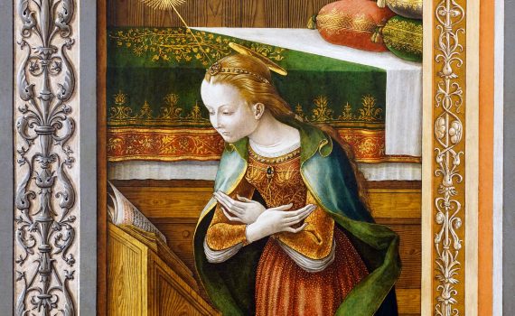 Carlo Crivelli, <em>The Annunciation with Saint Emidius</em>