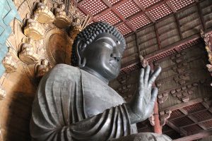 The Great Buddha (Daibutsu), 17th century replacement of an 8th century sculpture, Tōdai-ji, Nara, Japan (photo: throgers, CC BY-NC-ND 2.0)