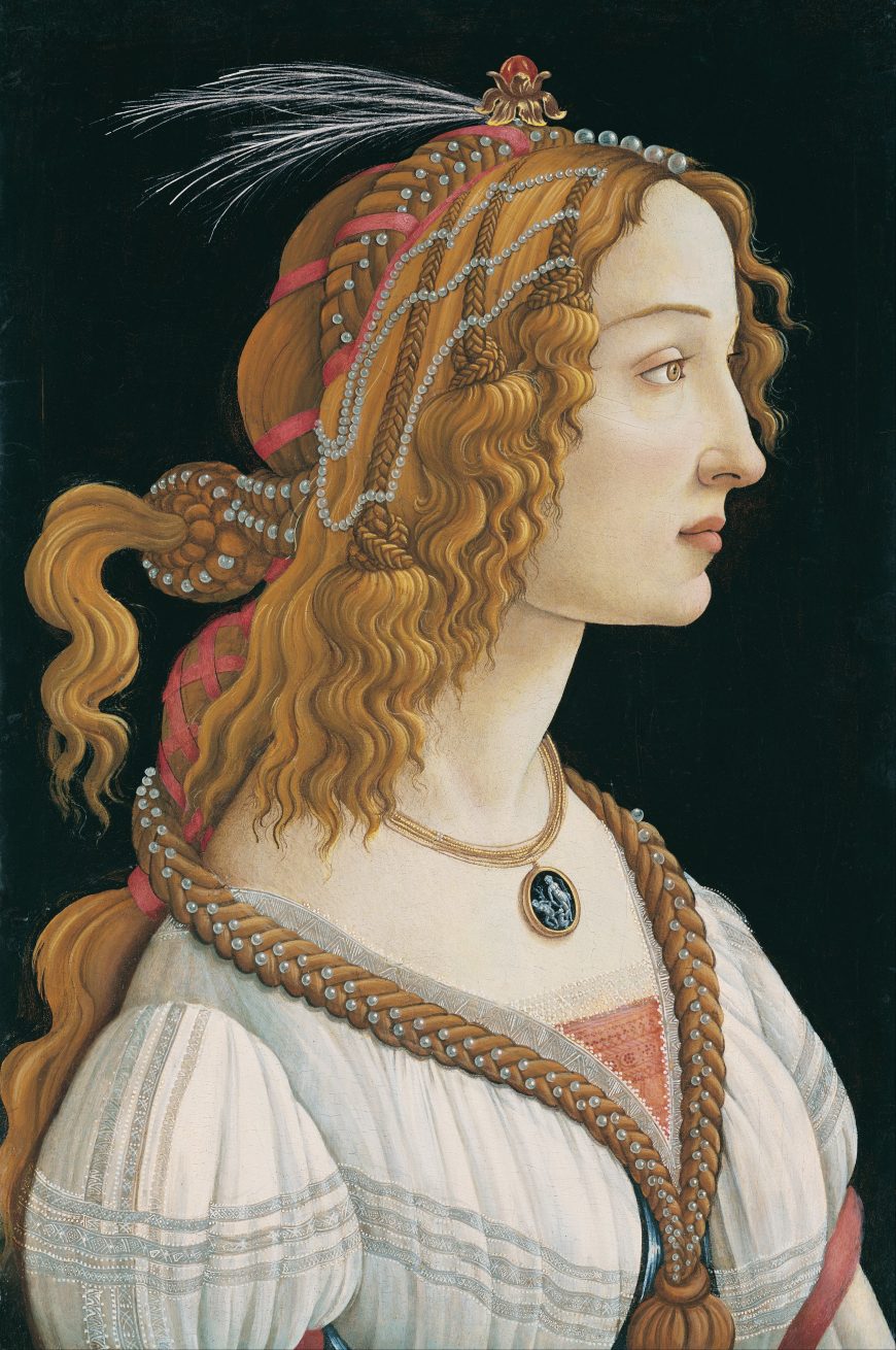 Sandro Botticelli, Portrait of a Young Woman, 1480–1485 (Städel Museum)