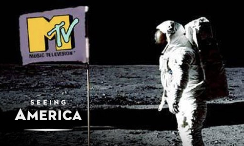 MTV's moonman, first broadcast 1981