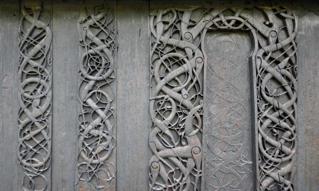 The Urnes Stave Church Portal, c. 1132