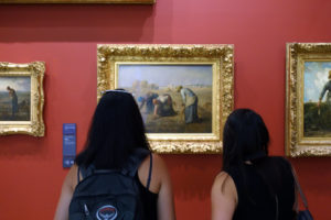 Jean-François Millet, The Gleaners, 1857, oil on canvas, 33 x 43 in (83.5 x 110 cm) (Musée d'Orsay, Paris)