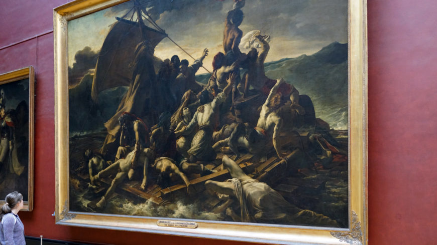 Théodore Géricault, Raft of the Medusa, 1818-19, oil on canvas, 4.91 x 7.16m (Musée du Louvre, Paris)