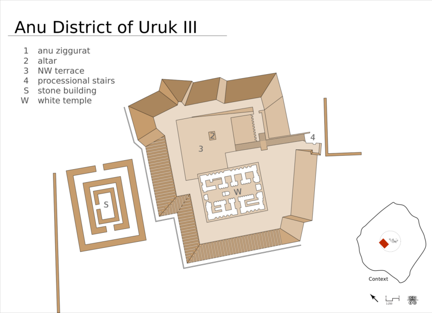 Anu District Phase E, reconstruction: Lamassu Design (Gurdjieff, CC BY-SA 3.0)