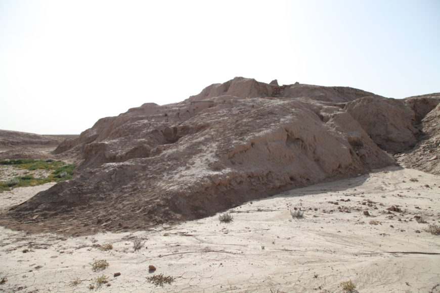 Remains of the Anu Ziggurat, Uruk (modern Warka), c. 3517–3358 B.C.E. (photo: Geoff Emberling, by permission)