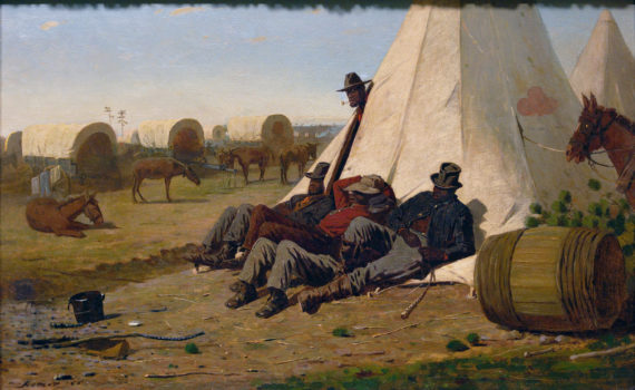 Winslow Homer, <i>Army Teamsters</i>