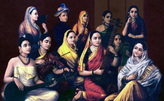 Raja Ravi Varma, <em>A Galaxy of Musicians</em>