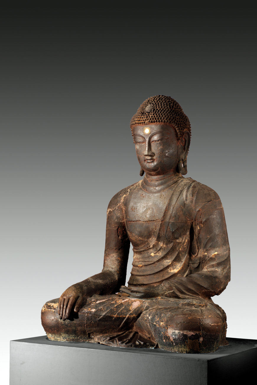 Cast-iron Buddha, Goryeo Dynasty (10th century), Discovered in Hasachang-ri, Gwangju, Gyeonggi Province, Height: 281.0cm, Treasure 332