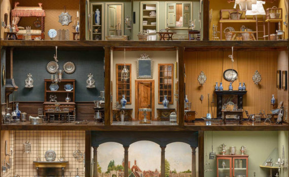 A Dutch doll house