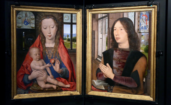 Hans Memling, <em>Diptych of Maarten van Nieuwenhove</em>