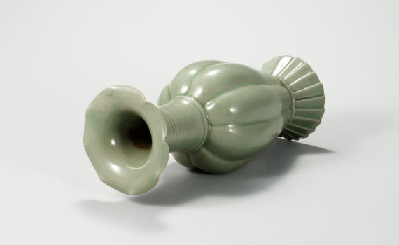 Celadon Melon-shaped Bottle