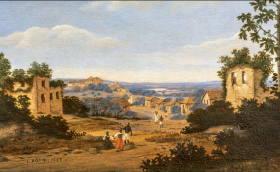 Painting Brazil for the Dutch art market, Frans Post, <em>Landscape with Ruins in Olinda</em>