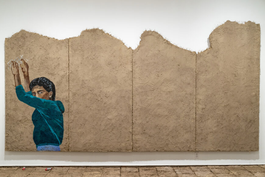 rafa esparza, Staring at the Sun installation view, 2019 (photo: Kaelan Burkett, courtesy of MASS MoCA) © rafa esparza