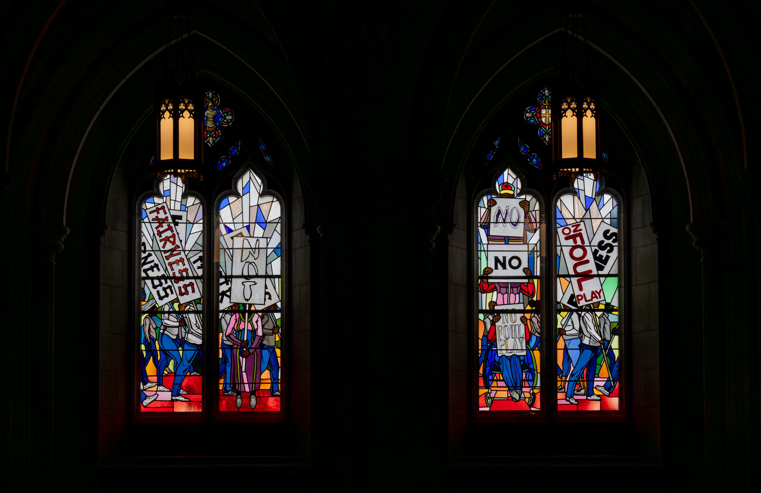 2023<br>Kerry James Marshall, <em>Now And Forever</em>; Elizabeth Alexander, "American Song," Washington National Cathedral