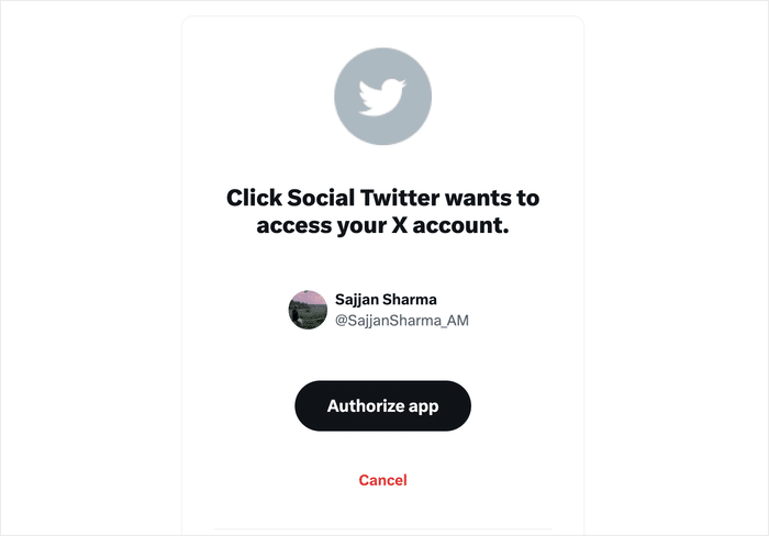 connect your website to twitter