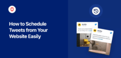 how to schedule tweets from your website