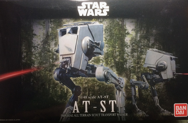 1 BN-SF- AT-ST Walker, Star Wars, Bandai 1.48