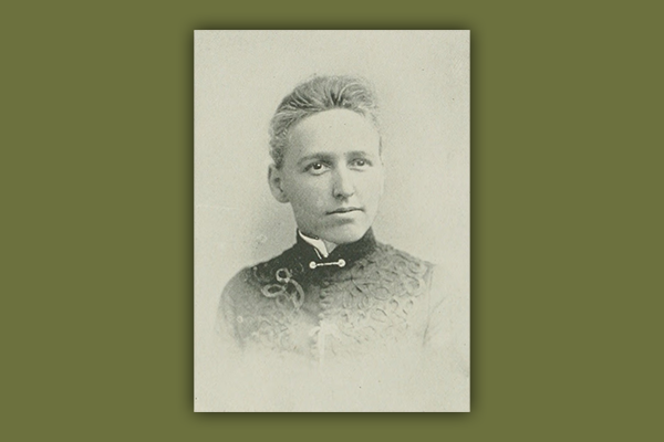 Portrait of Katharine Bushnell, an American Bible scholar.