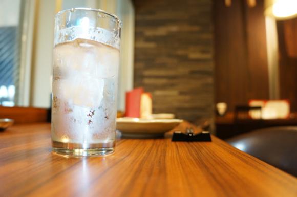 udon restaurant counter