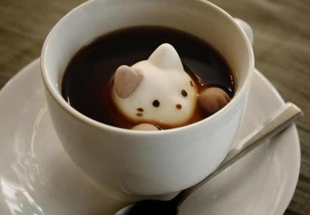 【TBT】Enjoy latte art at home with cute marshmallow cats!