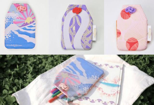 We can’t get enough of these clever pouches inspired by Japanese amulets