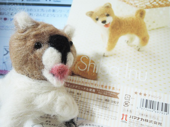 This is what happened when we tried to make a cute wool felt Shiba Inu!【Arts & Crafts】