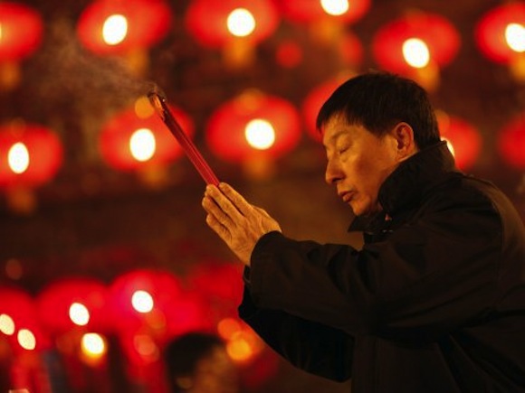 A temple in China reportedly charged $19,470 to light the first incense stick for the new year