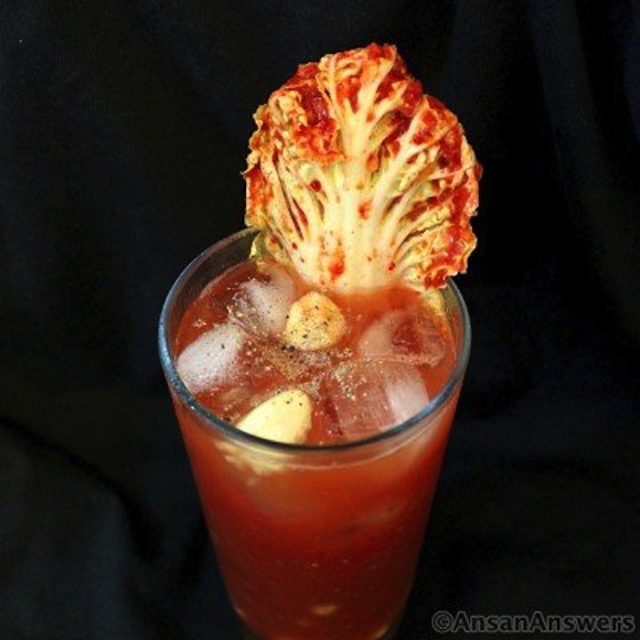 Kimchi cocktail offers a taste of Korea that no Korean would actually endorse