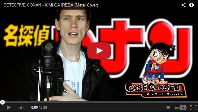 Norwegian metal singer covers Japanese pop songs galore