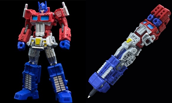 TRANSFORM! And write while you’re at it, too — with these cool shape-shifting Transformers pens!