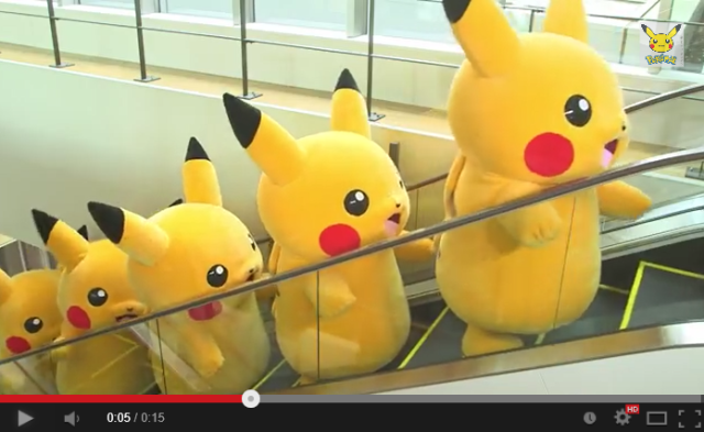 Pikachus overrunning Yokohama in the cutest rodent invasion ever 【Video】