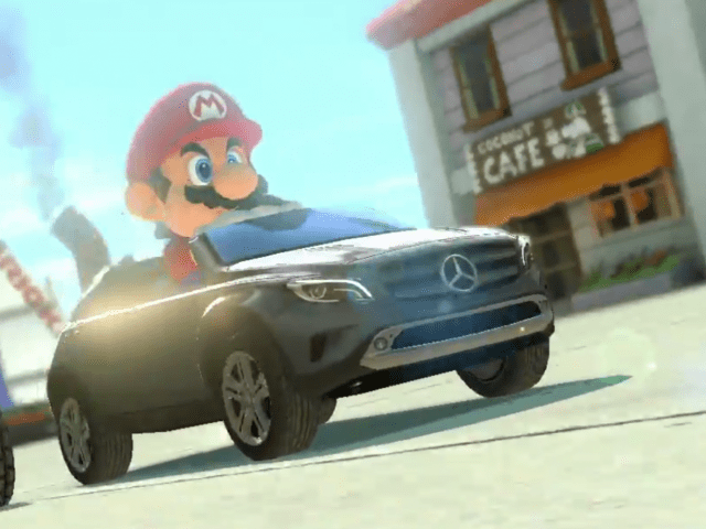 Nintendo’s Mercedes-Benz for Mario Kart 8 is actually kind of depressing