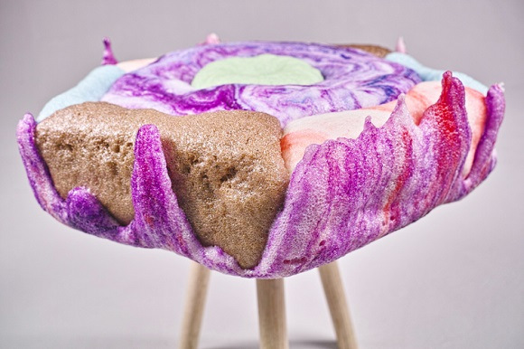 These candy-inspired chairs look good enough to eat