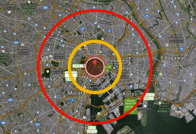 What if the 1945 Hiroshima bomb had been dropped on Tokyo instead?