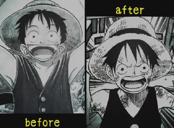 Track the stylistic evolution of Eiichiro Oda’s most famous One Piece characters