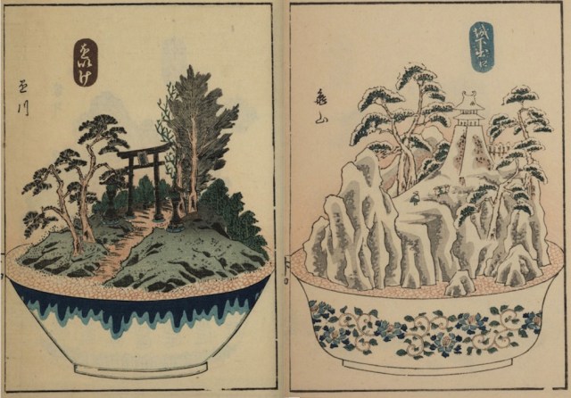 These 19th-century Japanese miniature landscapes show that size isn’t everything