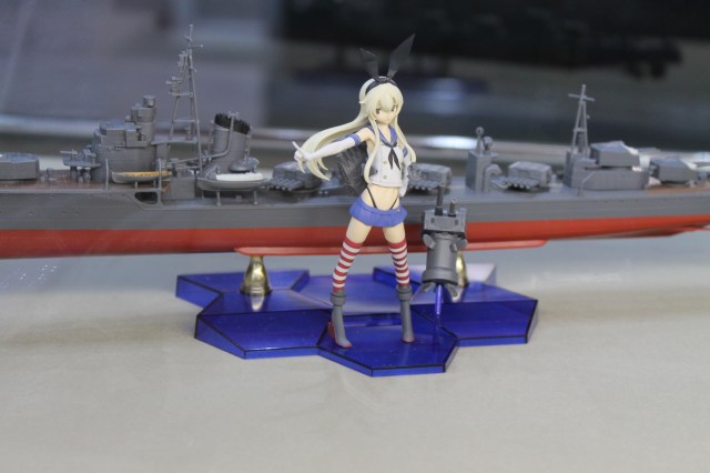 Kankolle booth displays moe battleship girls at TGS 2015【Photos】