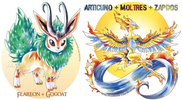 These fan-drawn fused Pokémon are so cool we wish they were really in the game