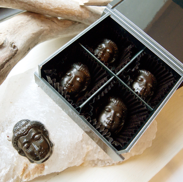 Kyoto confectioner selling hemp-infused Buddha head chocolates