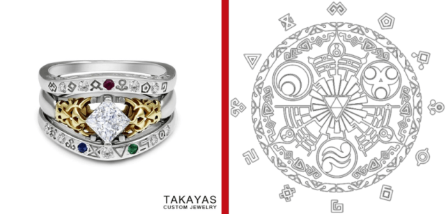 Zelda-inspired engagement ring and wedding jacket are a match made in Skyward heaven