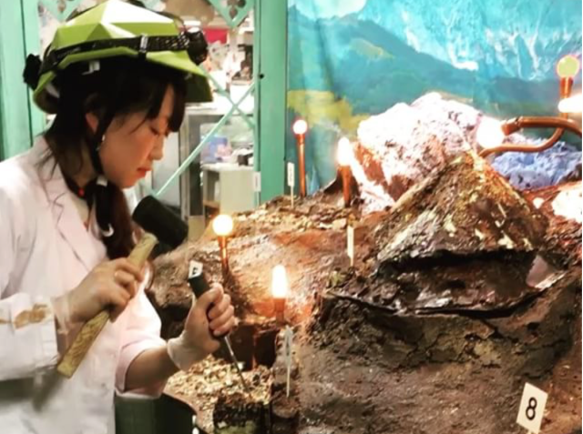 Japanese department store invites couples to mine a solid chocolate mountain this Valentine’s Day