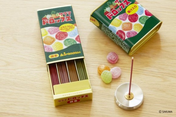 Candy-scented incense sticks smell sweet, probably taste like burning